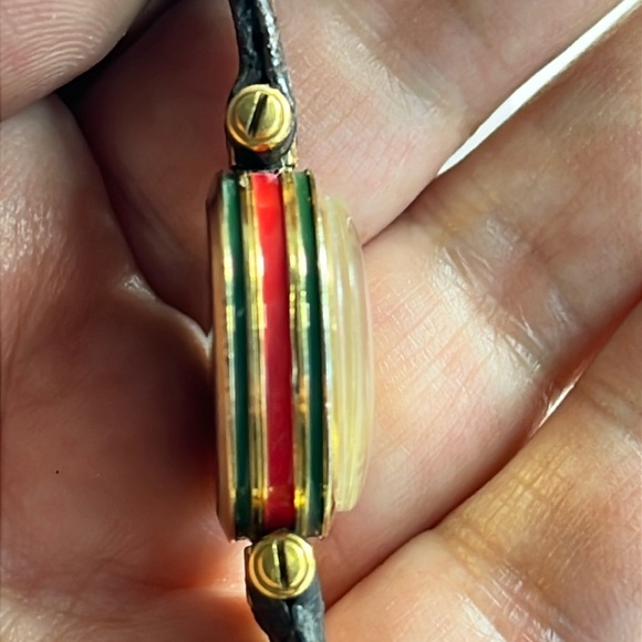 Gucci stacked Sherry line, dome type acrylic window! From 80’s - Picture 8 of 12